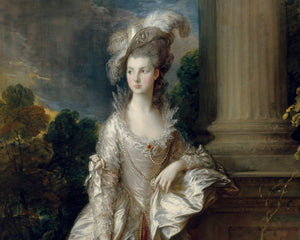 Thomas Gainsborough “Portrait of Mrs Mary Graham” (c.1777) - Mabon Gallery