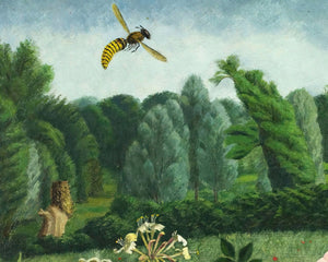 Tirzah Garwood "Hornet with Wild Roses" (c.1950) - Mabon Gallery