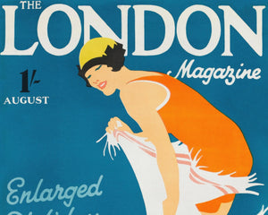 Tom Purvis "The London Magazine: August 1928" - Mabon Gallery