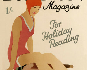 Tom Purvis "The London Magazine: July 1928" - Mabon Gallery