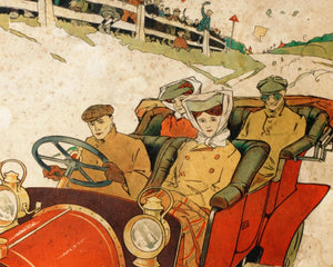 Tony Sarg "Pilain Automobiles" (c.1907) Vintage Advertising Poster - Mabon Gallery