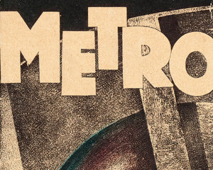 UFA Magazine Cover Artwork "Metropolis" (c.1927) by Werner Graul - Mabon Gallery