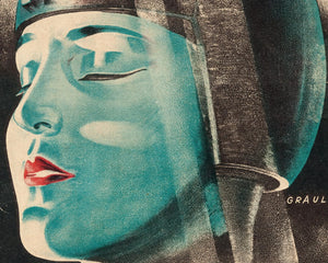 UFA Magazine Cover Artwork "Metropolis" (c.1927) by Werner Graul - Mabon Gallery
