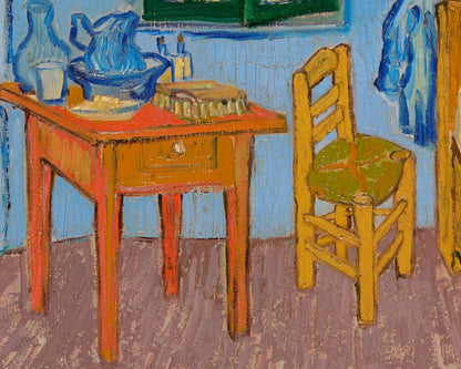 Vincent Van Gogh "Bedroom in Arles (Third Version)" (c.1889) - Mabon Gallery