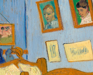 Vincent Van Gogh "Bedroom in Arles (Third Version)" (c.1889) - Mabon Gallery