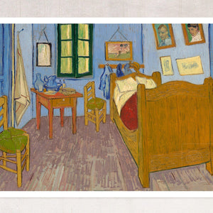Vincent Van Gogh "Bedroom in Arles (Third Version)" (c.1889) - Mabon Gallery