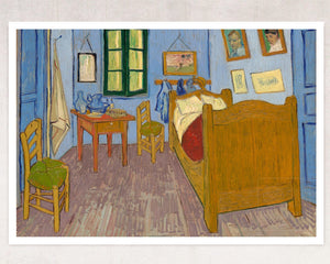 Vincent Van Gogh "Bedroom in Arles (Third Version)" (c.1889) - Mabon Gallery