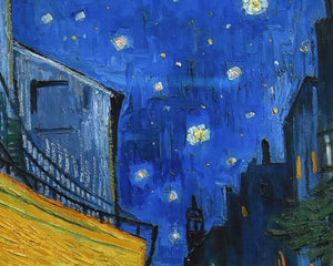 Vincent Van Gogh "Café Terrace at Night" (c.1888) - Mabon Gallery