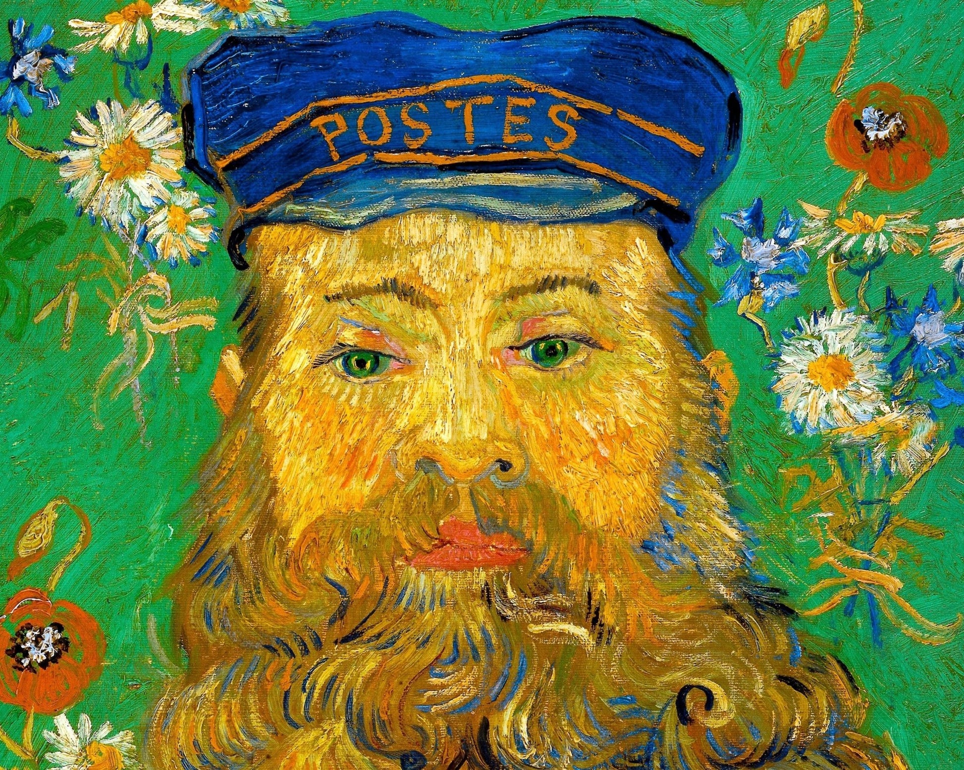 Vincent Van Gogh "Portrait of Joseph Roulin" (c.1889) - Mabon Gallery