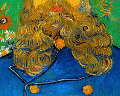 Vincent Van Gogh "Portrait of Joseph Roulin" (c.1889) - Mabon Gallery