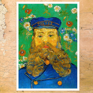 Vincent Van Gogh "Portrait of Joseph Roulin" (c.1889) - Mabon Gallery
