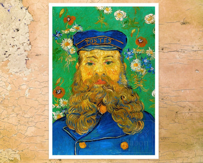 Vincent Van Gogh "Portrait of Joseph Roulin" (c.1889) - Mabon Gallery