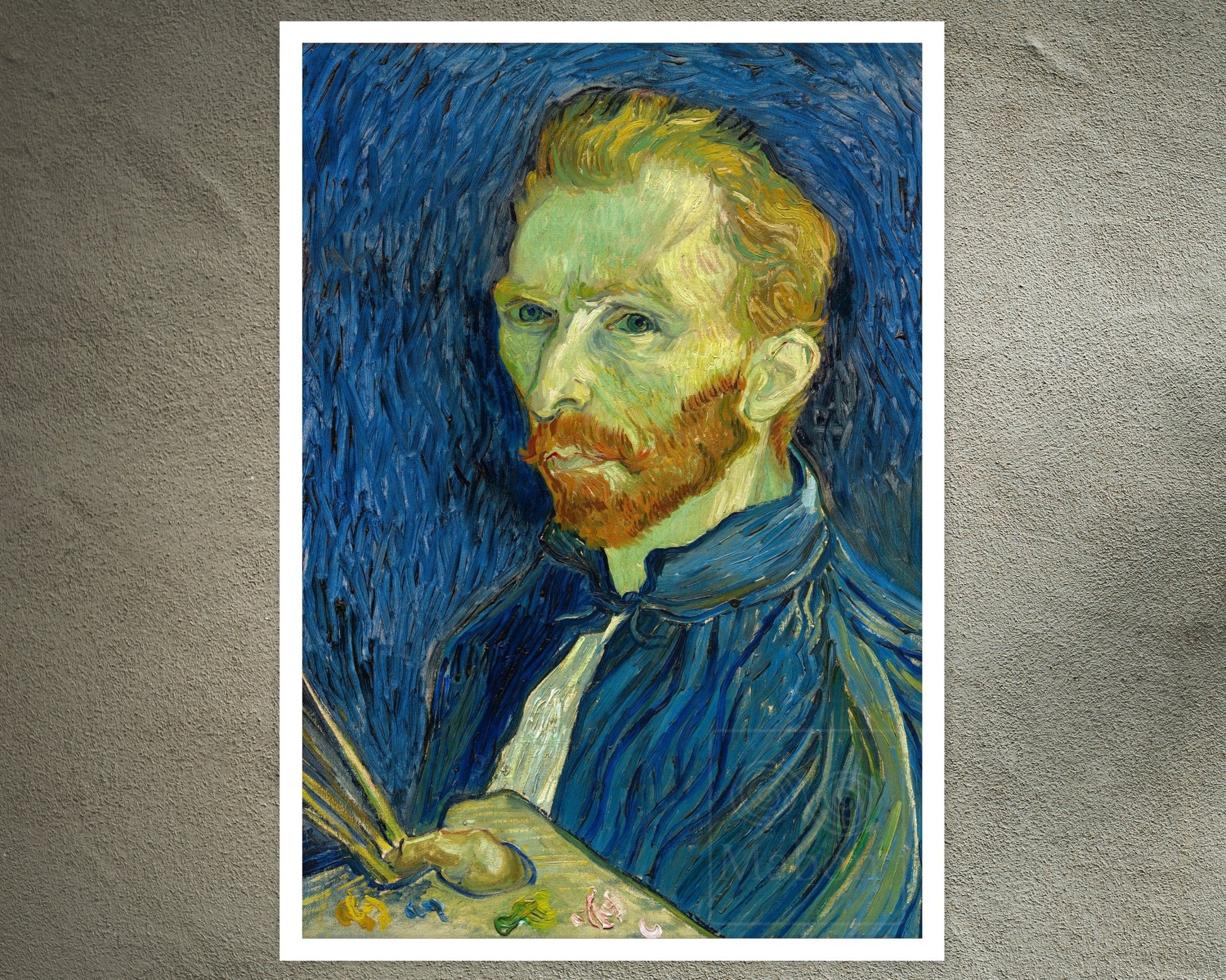 Vincent Van Gogh "Self Portrait" (c.1889) - Mabon Gallery