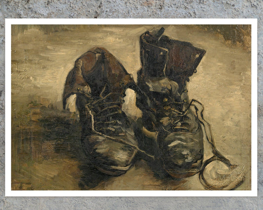 Vincent Van Gogh "Shoes" (c.1886) - Mabon Gallery