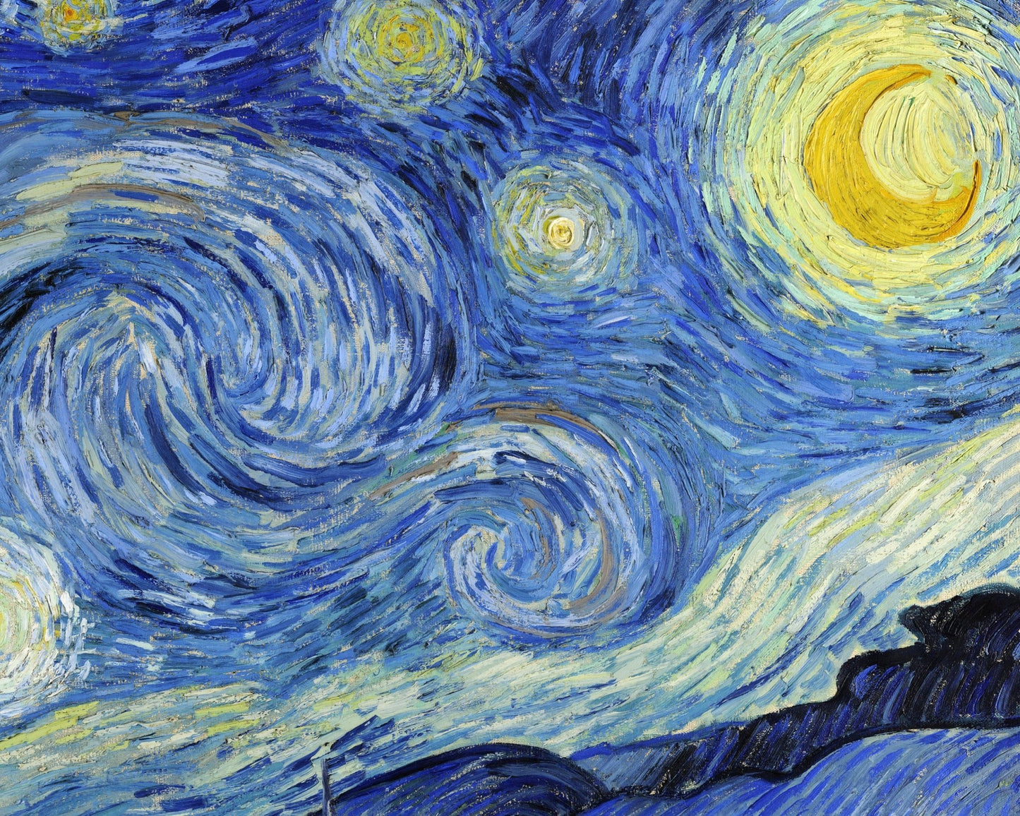 Vincent Van Gogh "Starry Night" (c.1889) - Mabon Gallery