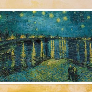 Vincent Van Gogh "Starry Night Over the Rhône" (c.1888) - Mabon Gallery