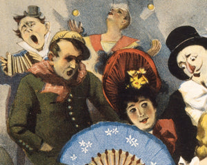 Vintage Advertising Poster "Sandow Trocadero Vaudevilles" (c.1894) - Mabon Gallery