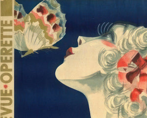 Vintage Advertising Poster "Today Im in Love" by Josef Fenneker (c.1928) - Mabon Gallery