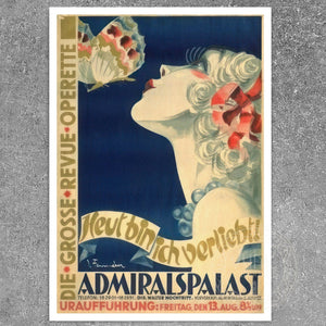 Vintage Advertising Poster "Today Im in Love" by Josef Fenneker (c.1928) - Mabon Gallery