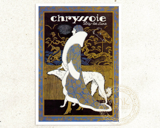 Vintage Advertisment "Chryssoie Bas Deluxe" (c.1926) - Mabon Gallery