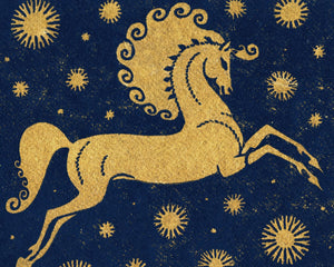 Vintage Book Cover Illustration "Edmund Dulac's Fairy Book" (c.1916) - Mabon Gallery