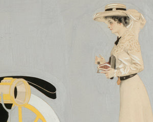 Vintage Car Advertisement "Hudson Model 20" by Coles Phillips (c.1910) - Mabon Gallery