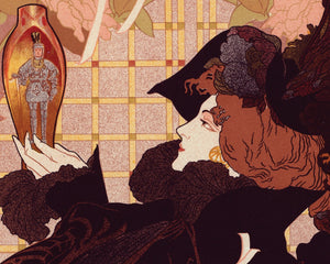 Vintage French Poster Georges de Feure "Journal Des Ventes" (1899) - Mabon Gallery
