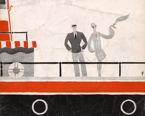 Vintage Jazz Age Magazine Cover "The Chicagoan - September 1926" - Mabon Gallery