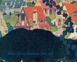 Vintage Magazine Cover "House Beautiful, June 1925" - Mabon Gallery