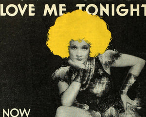 Vintage Movie Advertisement "Blonde Venus" (1932) - Mabon Gallery