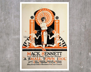 Vintage Movie Poster "A Small Town Idol" (c.1921) - Mabon Gallery
