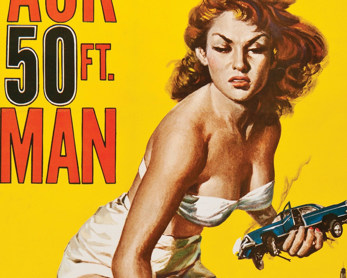 Vintage Movie Poster "Attack of the 50ft Woman" (1958) - Mabon Gallery