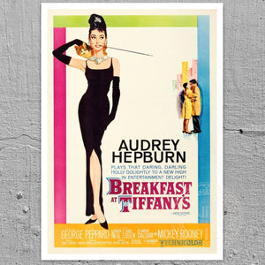 Vintage Movie Poster "Breakfast at Tiffany's" (c.1961) - Mabon Gallery