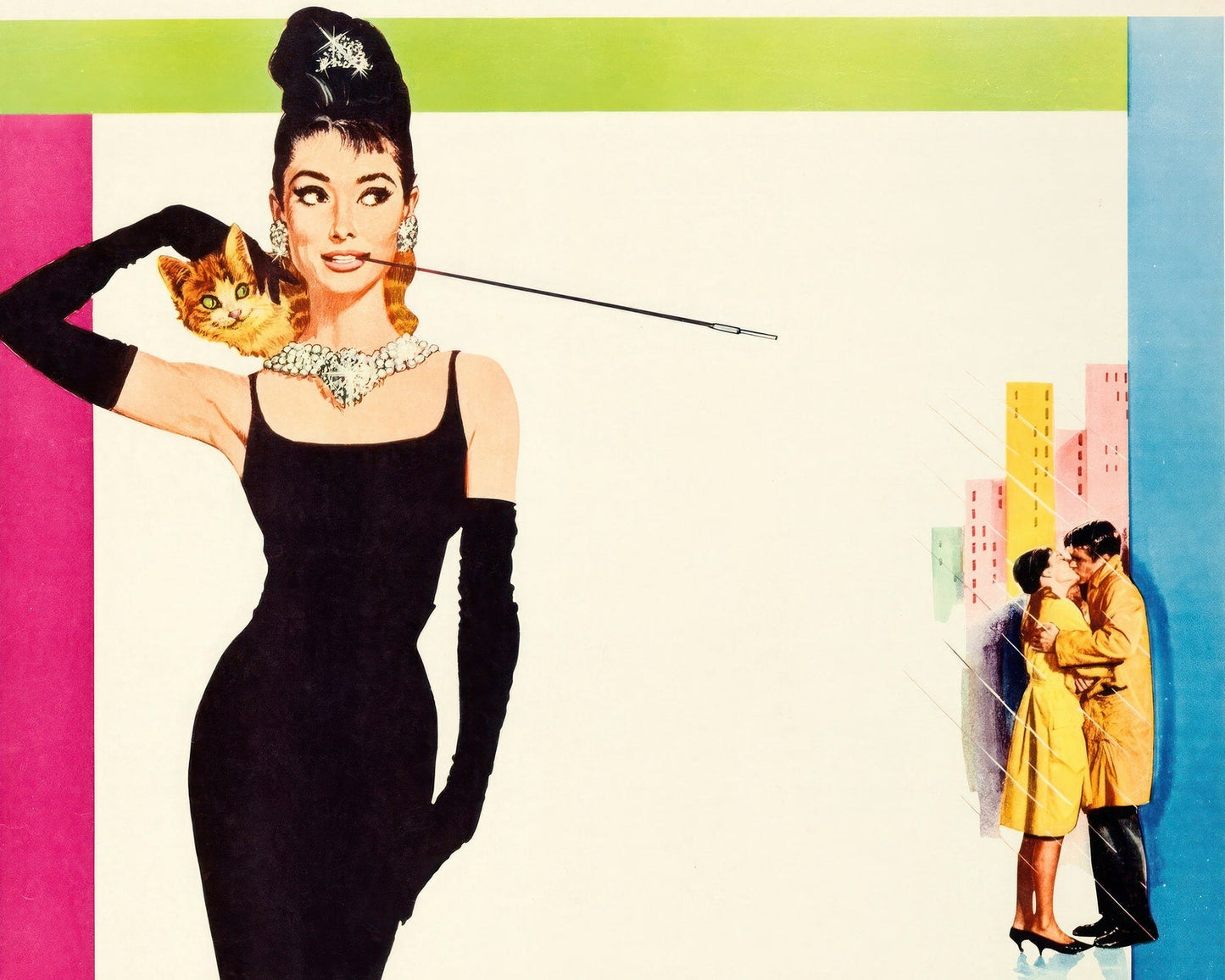 Vintage Movie Poster "Breakfast at Tiffany's" (c.1961) - Mabon Gallery