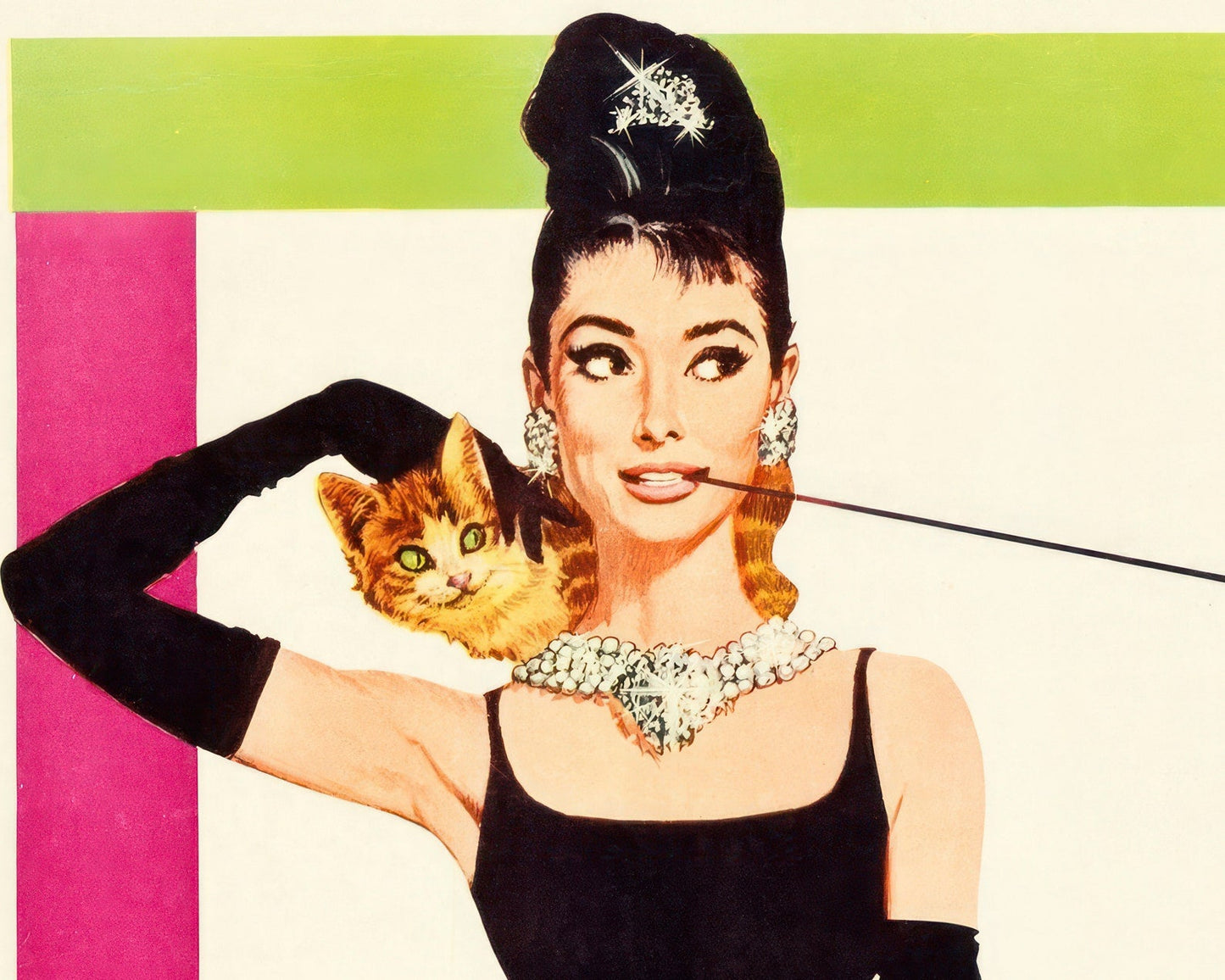 Vintage Movie Poster "Breakfast at Tiffany's" (c.1961) - Mabon Gallery