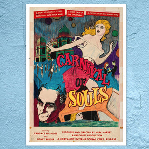 Vintage Movie Poster "Carnival of Souls" (c.1962) - Mabon Gallery