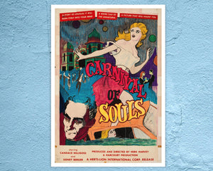 Vintage Movie Poster "Carnival of Souls" (c.1962) - Mabon Gallery