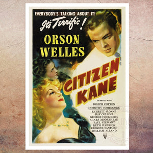 Vintage Movie Poster "Citizen Kane" (1941) - Mabon Gallery
