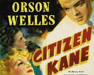 Vintage Movie Poster "Citizen Kane" (1941) - Mabon Gallery