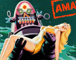 Vintage Movie Poster “Forbidden Planet” (c.1956) - Mabon Gallery