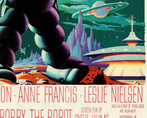 Vintage Movie Poster “Forbidden Planet” (c.1956) - Mabon Gallery