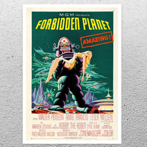 Vintage Movie Poster “Forbidden Planet” (c.1956) - Mabon Gallery