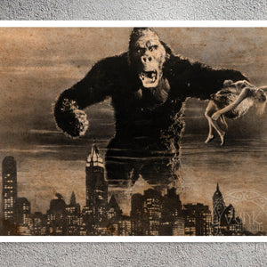 Vintage Movie Poster "King Kong" (c.1933) - Mabon Gallery