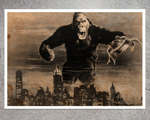 Vintage Movie Poster "King Kong" (c.1933) - Mabon Gallery