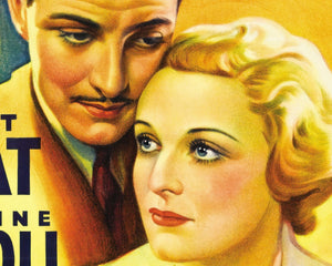 Vintage Movie Poster "The 39 Steps" (1935) Alfred Hitchcock - Mabon Gallery