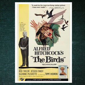 Vintage Movie Poster "The Birds" (c.1963) Alfred Hitchcock - Mabon Gallery