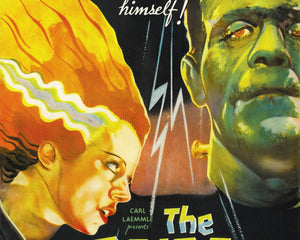 Vintage Movie Poster "The Bride of Frankenstein" (1935) - Mabon Gallery