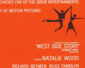 Vintage Movie Poster "West Side Story" (c.1961) - Mabon Gallery