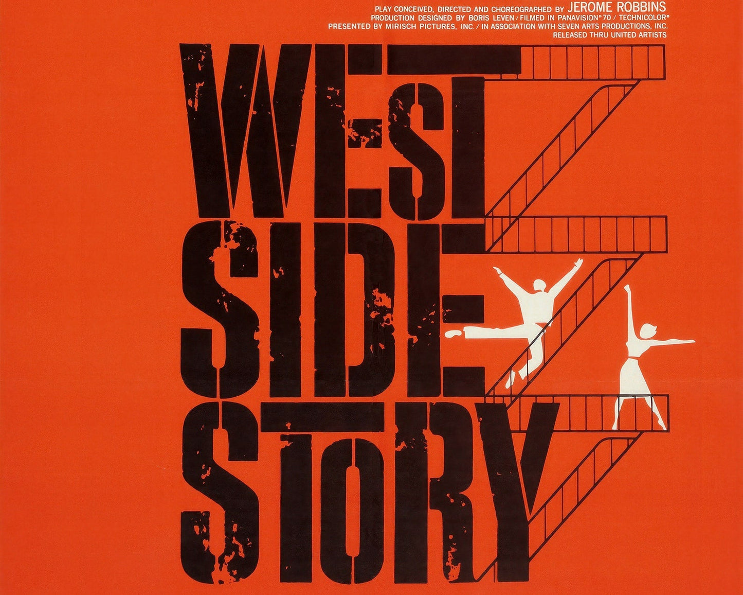 Vintage Movie Poster "West Side Story" (c.1961) - Mabon Gallery