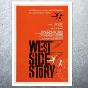 Vintage Movie Poster "West Side Story" (c.1961) - Mabon Gallery